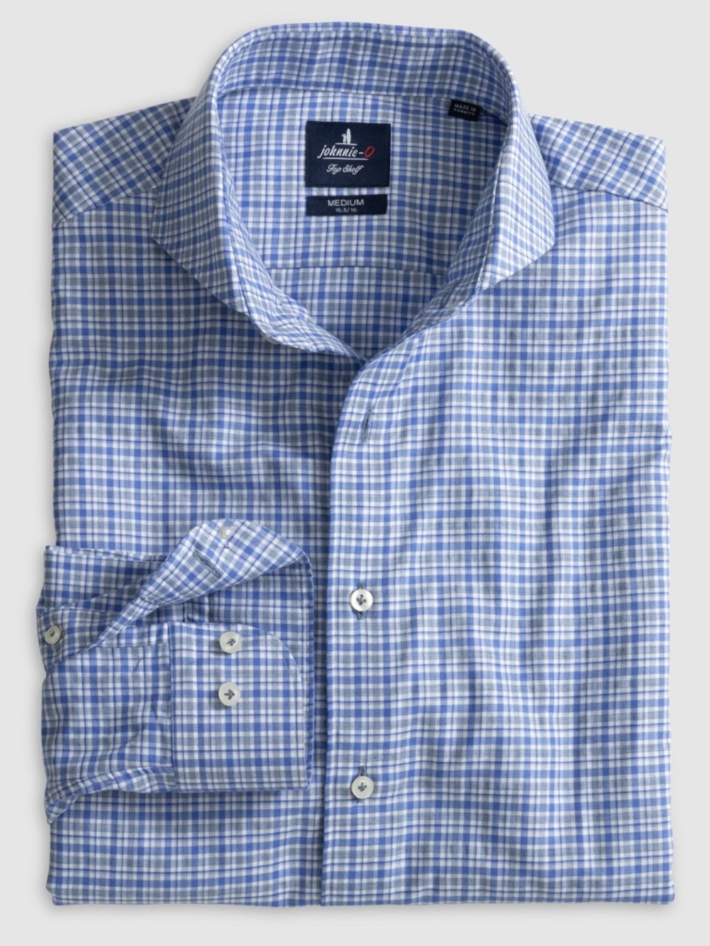 Johnnie-O Jerrod Top Shelf Maliblu Shirt - Men’s Large